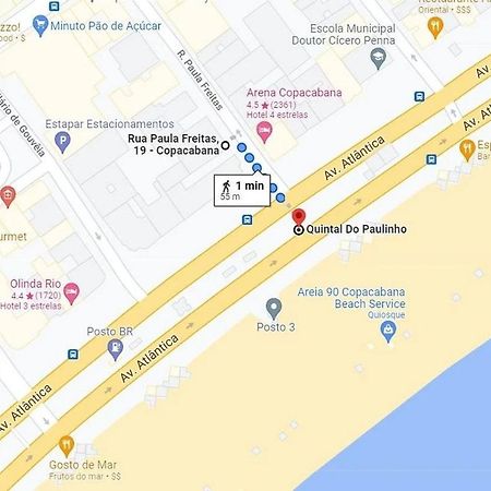 Pf21 - Apto A 1 Minuto Da Praia De Copacabana Rio de Janeiro Esterno foto
